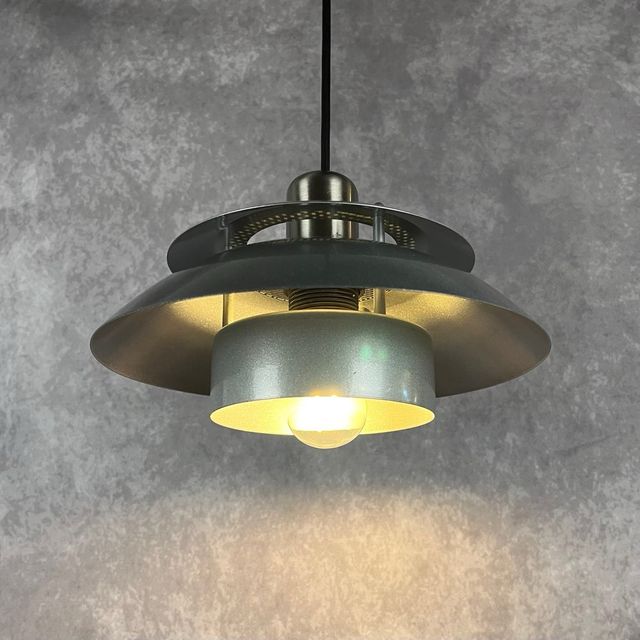 Lámpara Techo Nordlux Vintage Metal Gris/Plata