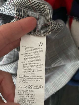 Vestito donna a quadri