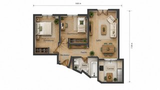 Piso en venta en Nucia (la)