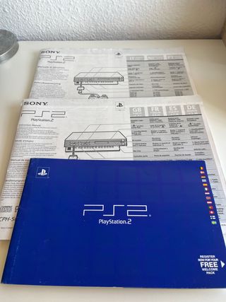 Manuale PlayStation 2 PS2 Sony