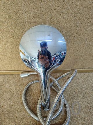 Testa doccia con maniglia da 1,6 m