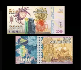 Banconote Isla de Pascua Rapa Nui