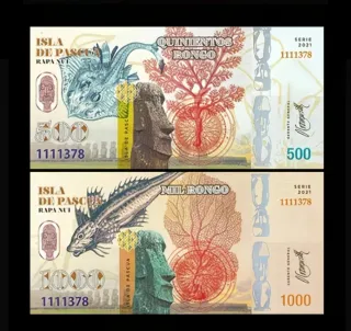 Banconote Isla de Pascua Rapa Nui
