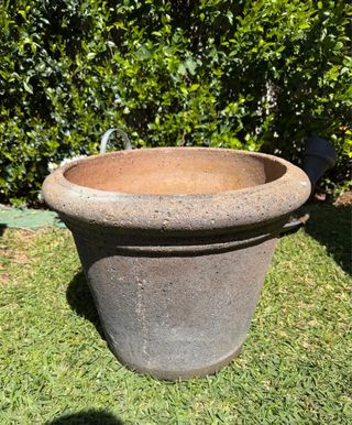 Macetero Grande Terracota Rústico