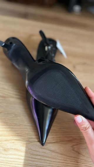 Tacones Mango Negros Talla 39