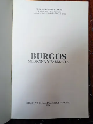 Burgos medicina y farmacía