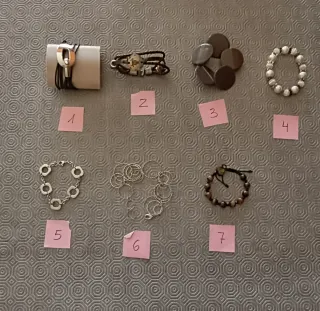 Pack 7 Pulseras Variadas