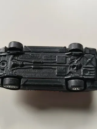 Coche a escala Texaco Negro Ford matchbox