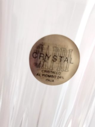 Calici Champagne Capri Crystal Piombo 24%