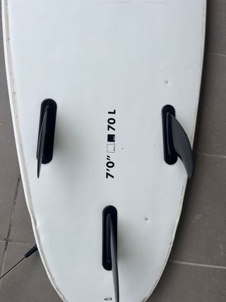 Tabla de surf blanca