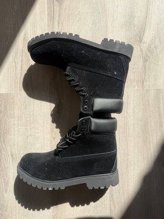 Timberland nere scamosciate