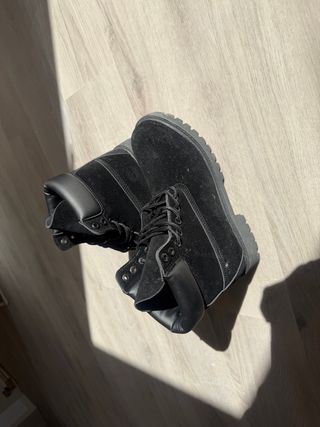 Timberland nere scamosciate