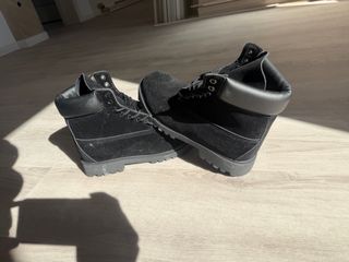 Timberland nere scamosciate