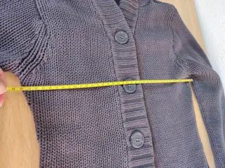 Chaqueta de punto con capucha