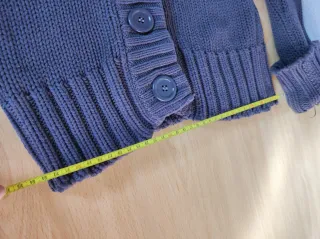 Chaqueta de punto con capucha