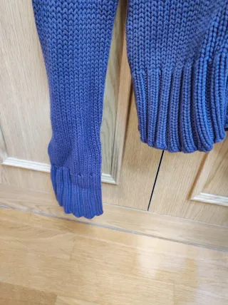 Chaqueta de punto con capucha