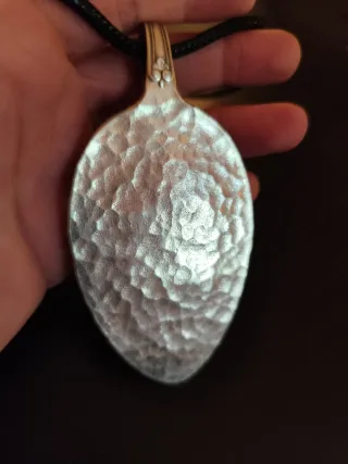 Colgante Cuchara Antigua Grande