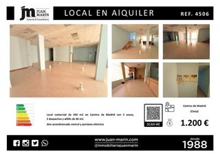 Local comercial en alquiler en Cieza