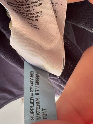 Camisa Ralph Lauren Azul talla 5XL Hombre