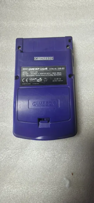 Nintendo GAME BOY COLOR Purple + Game Boy Camera