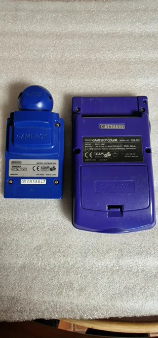 Nintendo GAME BOY COLOR Purple + Game Boy Camera