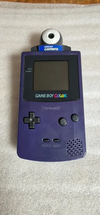 Nintendo GAME BOY COLOR Purple + Game Boy Camera