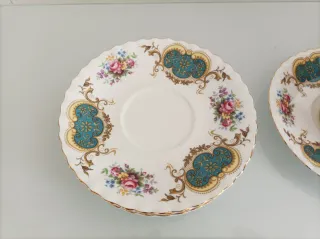 Set di 6 tazze e piatti Royal Albert in porcellana