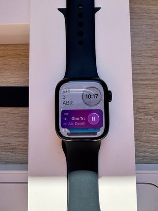 Apple Watch Series 7 41mm GPS Negro/Plata