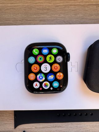 Apple Watch Series 7 41mm GPS Negro/Plata