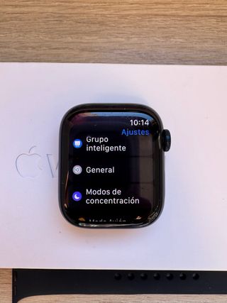 Apple Watch Series 7 41mm GPS Negro/Plata