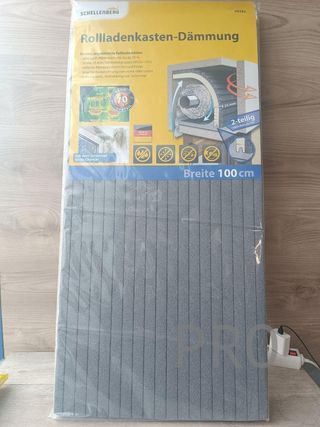 Aislamiento para persianas, 2 piezas con 25 mm de