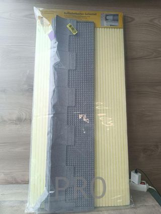 Aislamiento para persianas, 2 piezas con 25 mm de