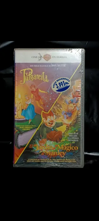 VHS Pulgarcita y El Jardín Mágico de Stanley