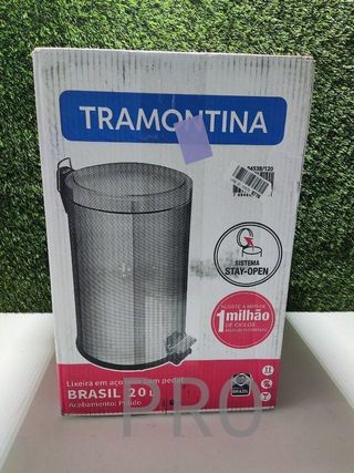 Cubo de basura para cocina de 20 litros con pedal