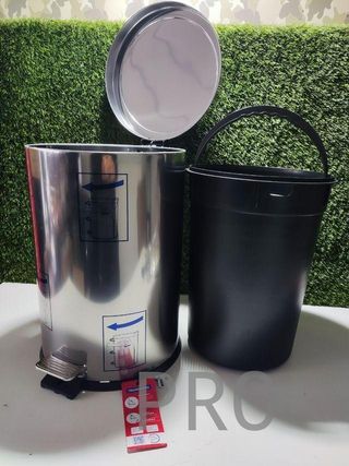 Cubo de basura para cocina de 20 litros con pedal