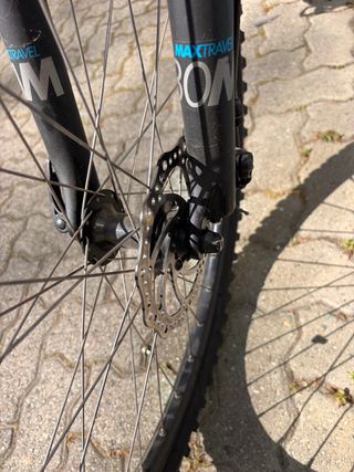 Bicicletta MTB Nera