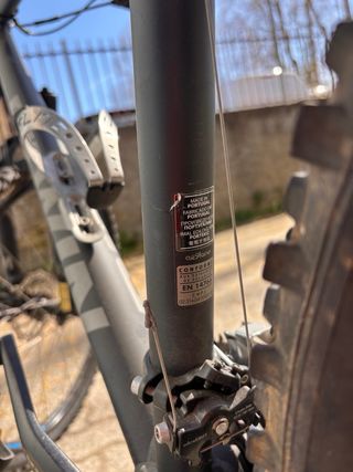 Bicicletta MTB Nera