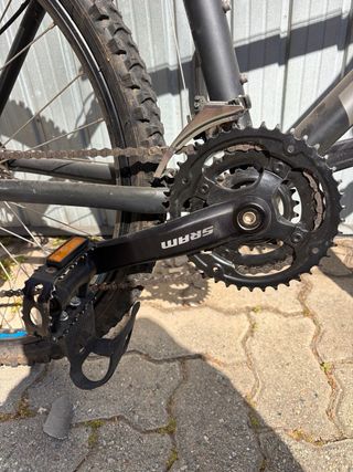 Bicicletta MTB Nera