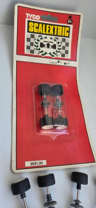 Ejes Scalextric Audi 90 Nuevos