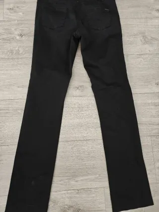 Pantalones Mango Negro Talla M