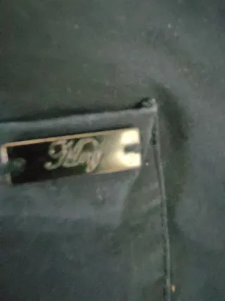 Pantalones Mango Negro Talla M