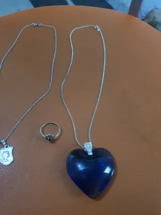 Set di Gioielli in Argento: Collane e Anello