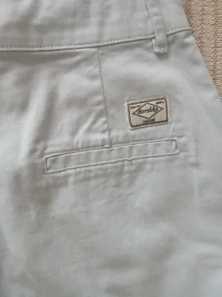 Pantalón Bershka Wide Leg Azul claro