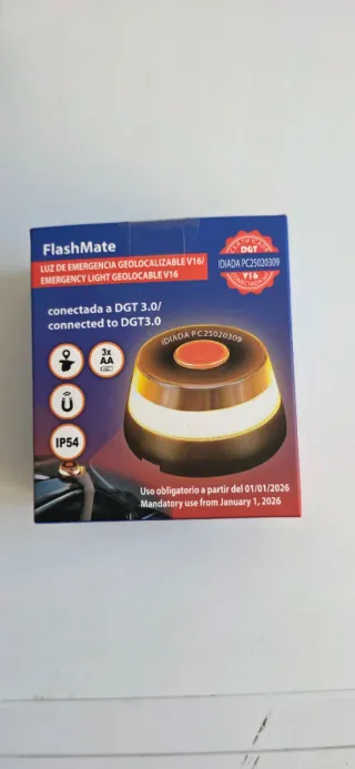 Luz Emergencia V16 Homologada por la DGT