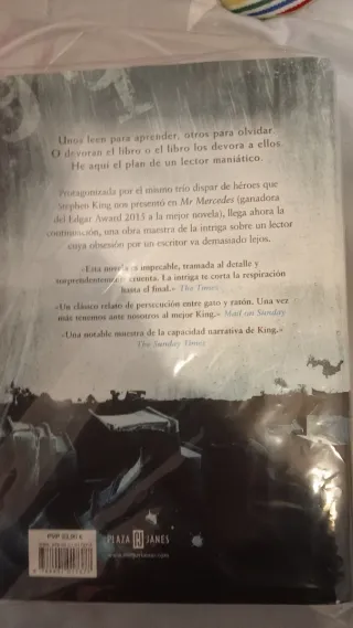Quién pierde paga. Stephen King. PRIMERA EDICIÓN