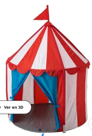 Carpa de circo infantil Ikea