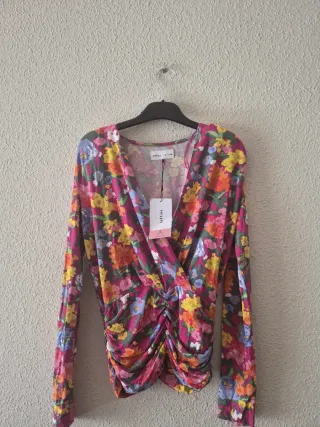 Camiseta Lefties floral S