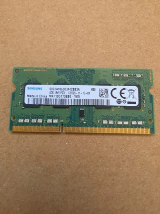 Memoria RAM Samsung 4GB DDR3L 1600MHz