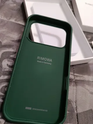 Cover iPhone 17 Pro RIMOWA Verde