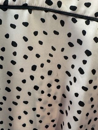 Blusa Pijamera Topshop Lunares